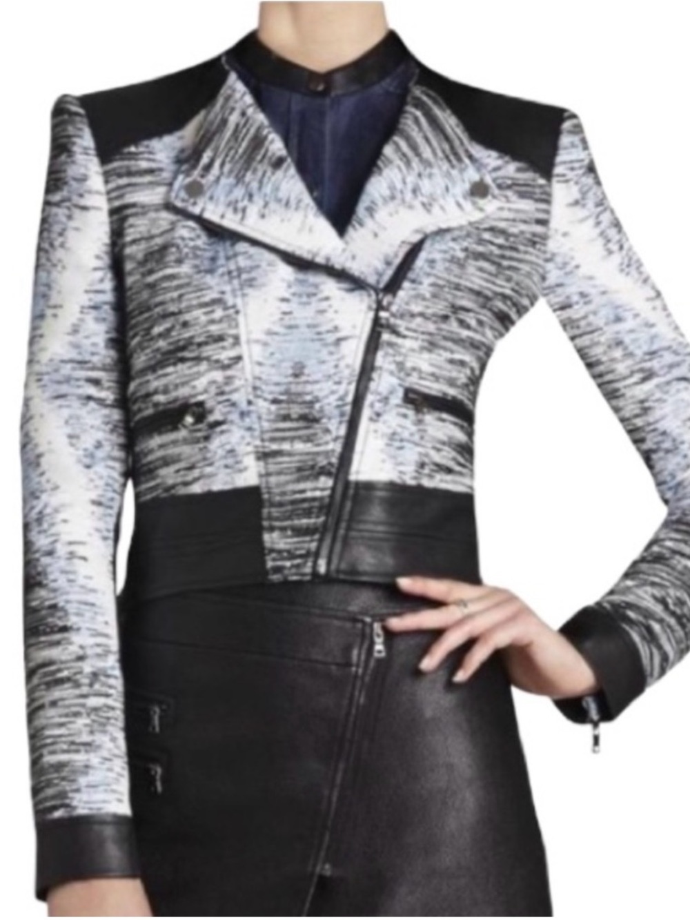 BCBGMAXAZRIA Jimmy moto jacket